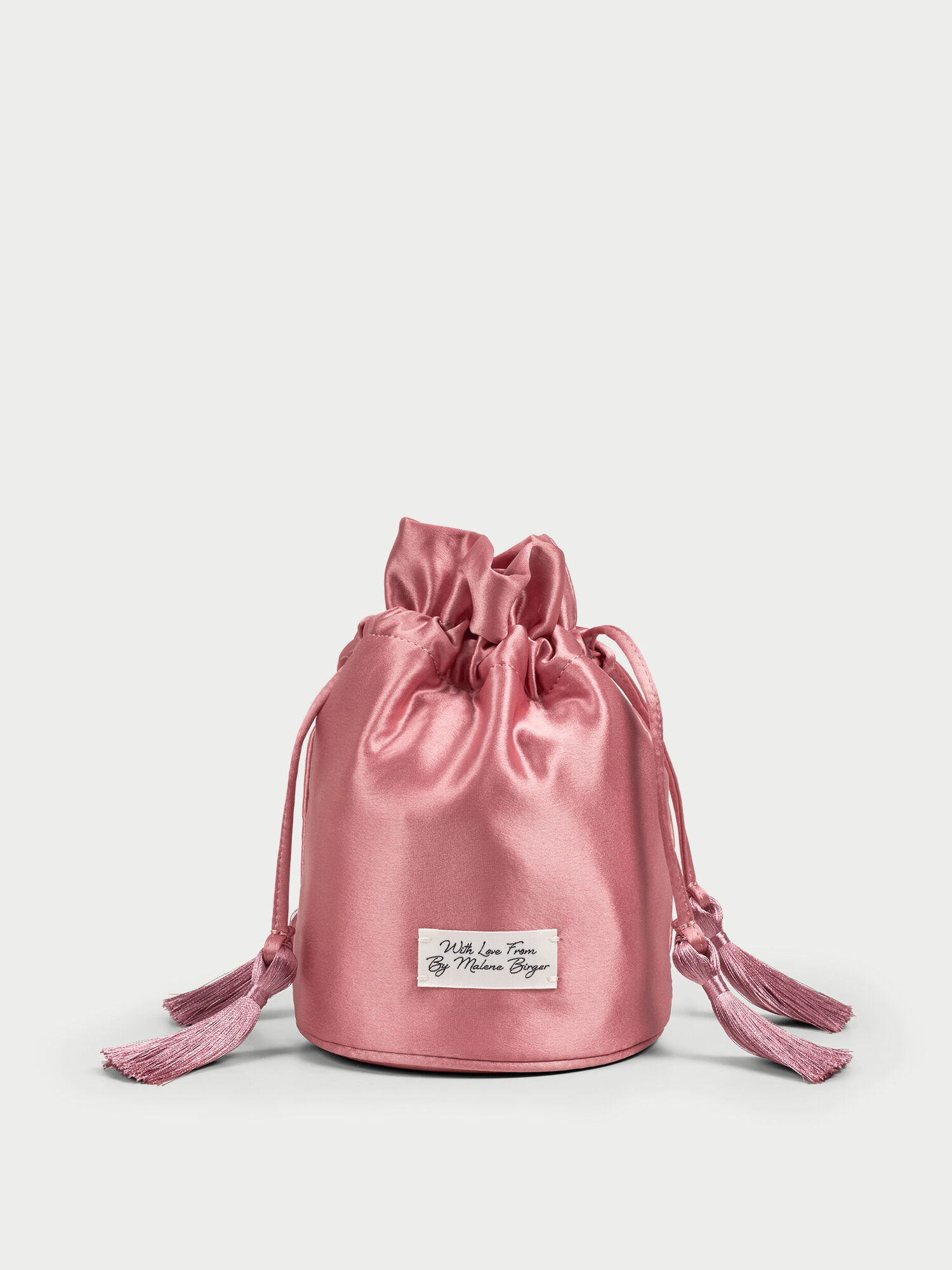 EXCLUSIVE: Landinna satin Bucket taske