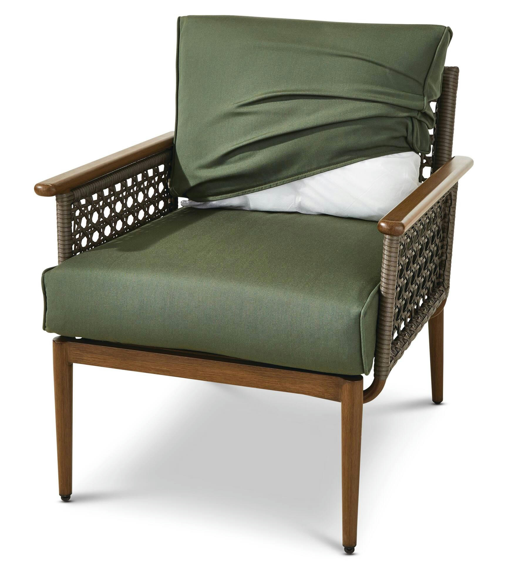 CANVAS Baffin Outdoor/Patio Cushion Slipcover Set, UV-Resistant, Sage Green
