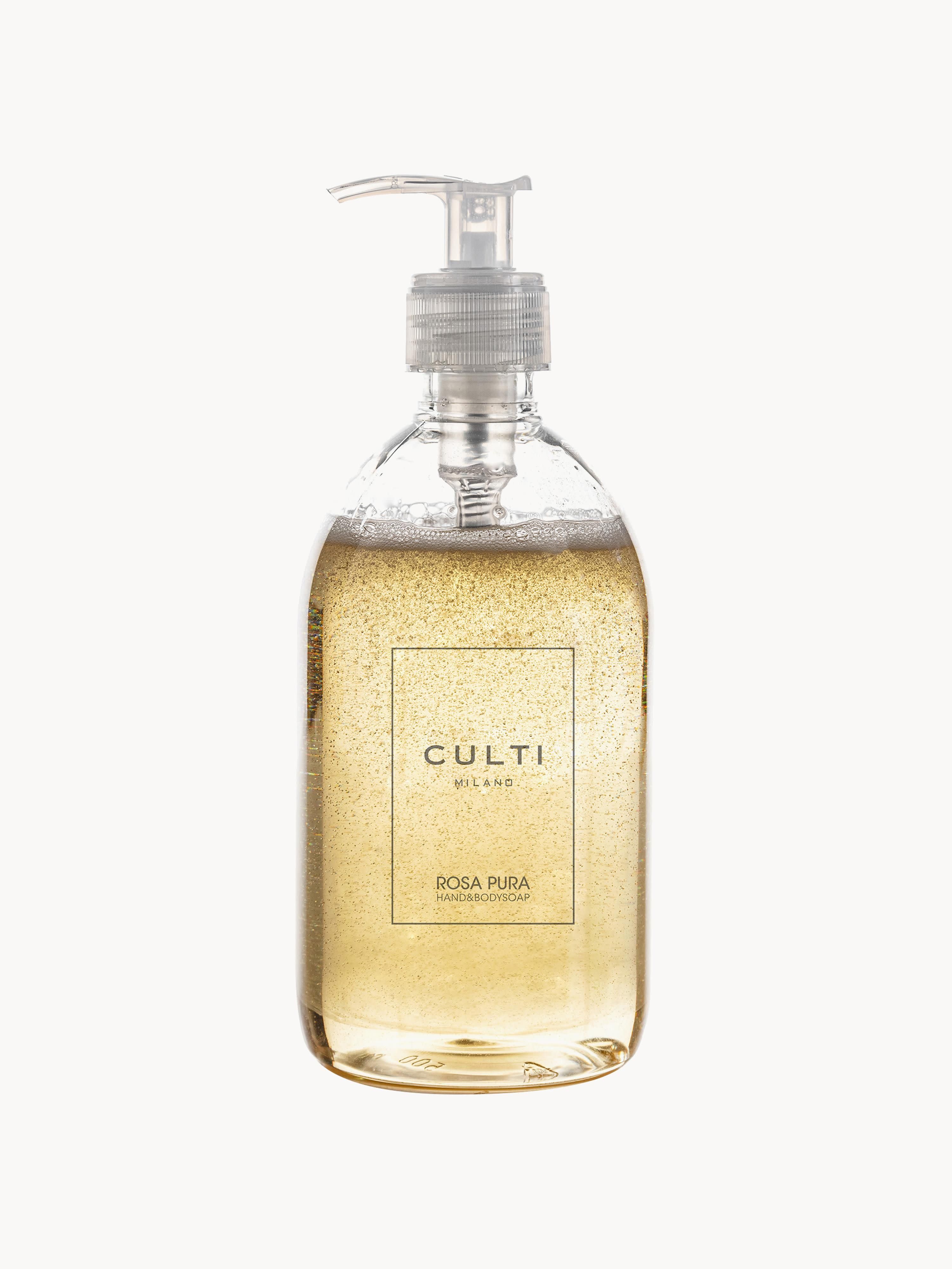Handseife Rosa Pura (Rhabarber, Lavendel & Rose), 500 ml