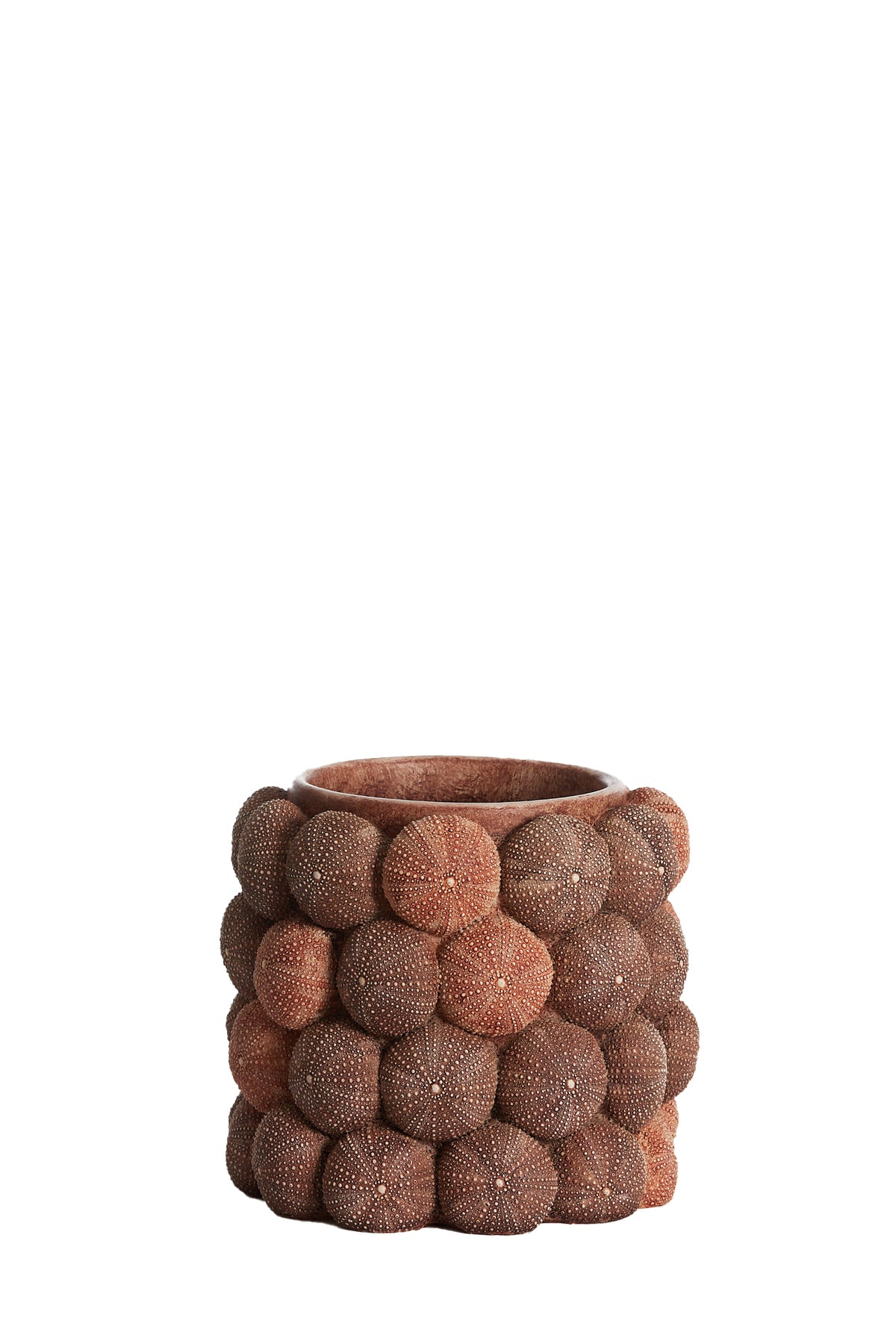 Light & Living vaas SEA URCHIN - Ø20.5x18cm - rood