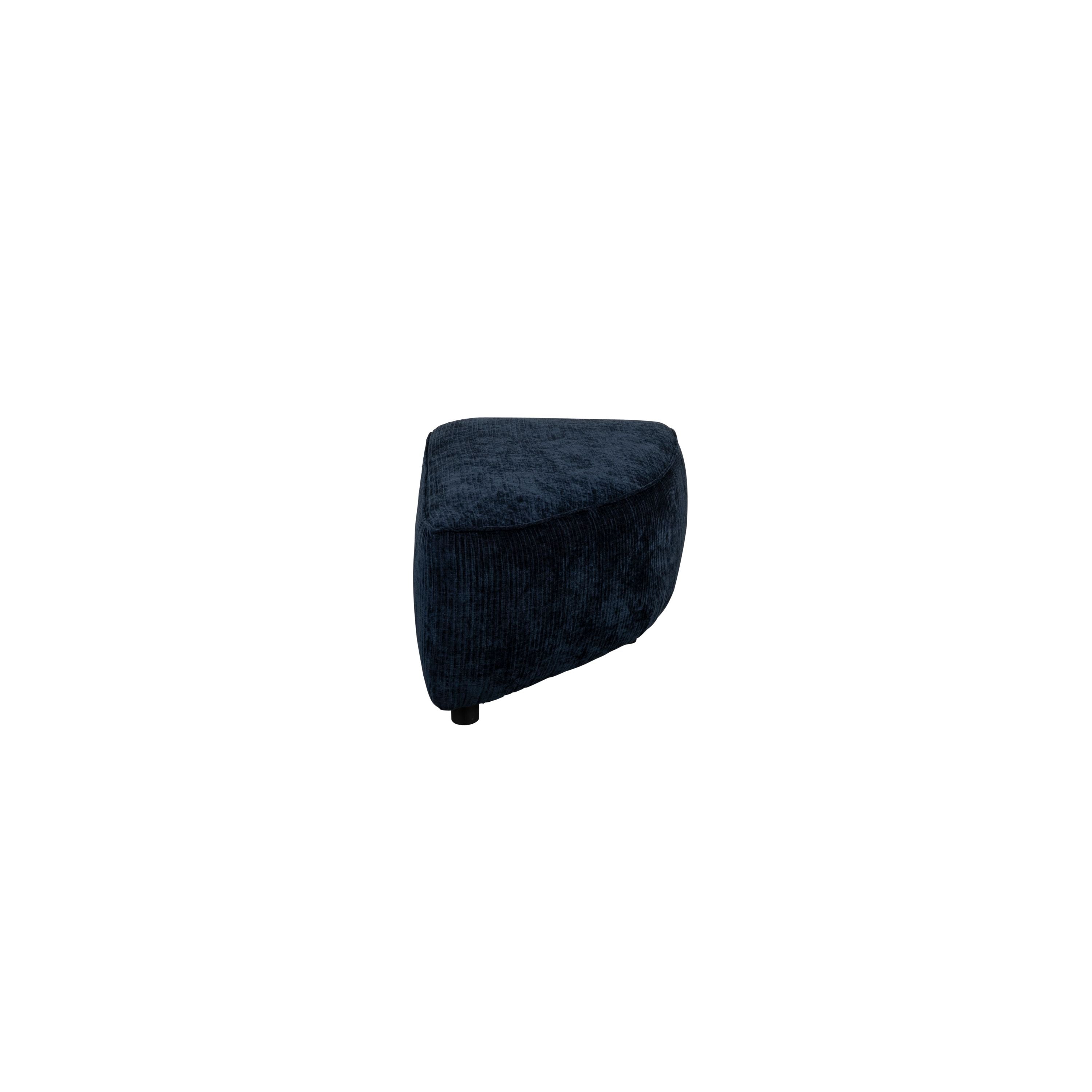 Zuiver Hunter Bank Element Rond Hoek Rechts Navy
