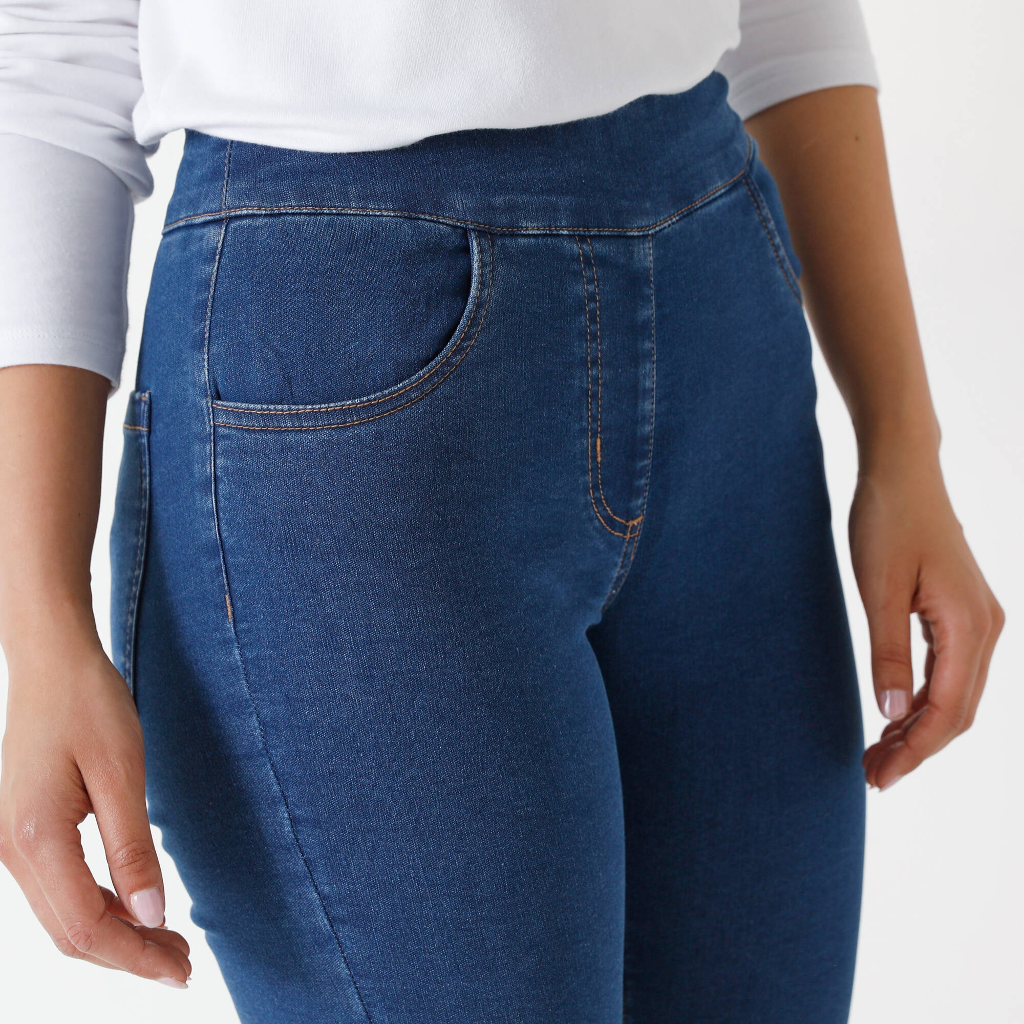 Jean bootcut ultra confort, grande stature