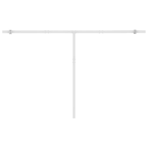 NNEVL Freestanding Manual Retractable Awning 450x300 cm Anthracite