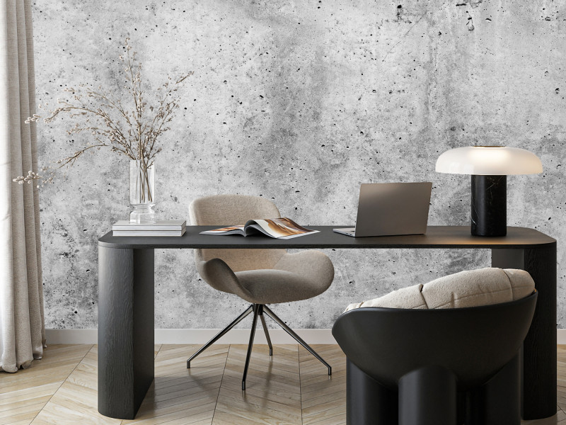 Fototapeta Szary beton z efektem 3D 100x70cm