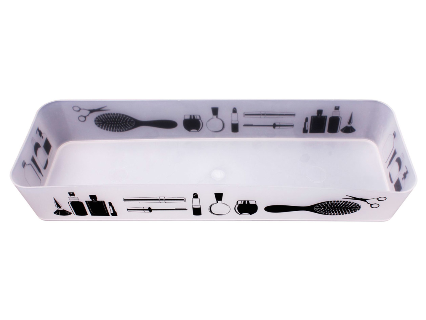 Organizer Makeup 11,3x11,3 cm biały
