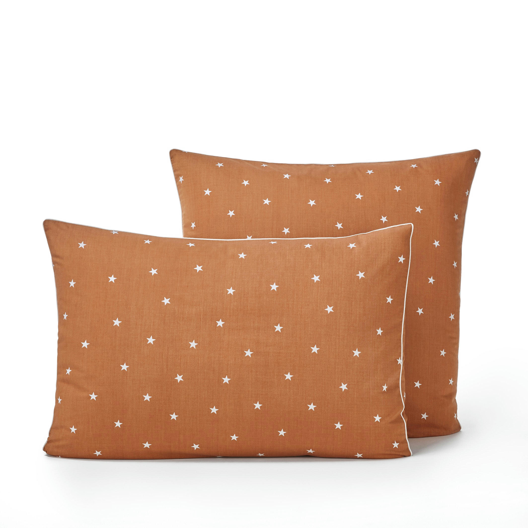 Taie d'oreiller percale coton biologique, Stella