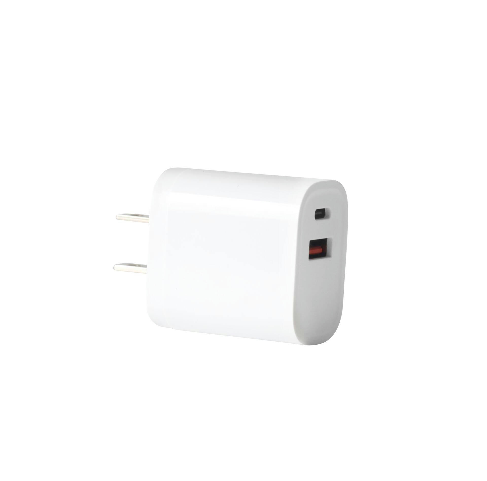 Bulk Fast Charge Dual Port A/C Wall Charger, Compatible with Most Devices