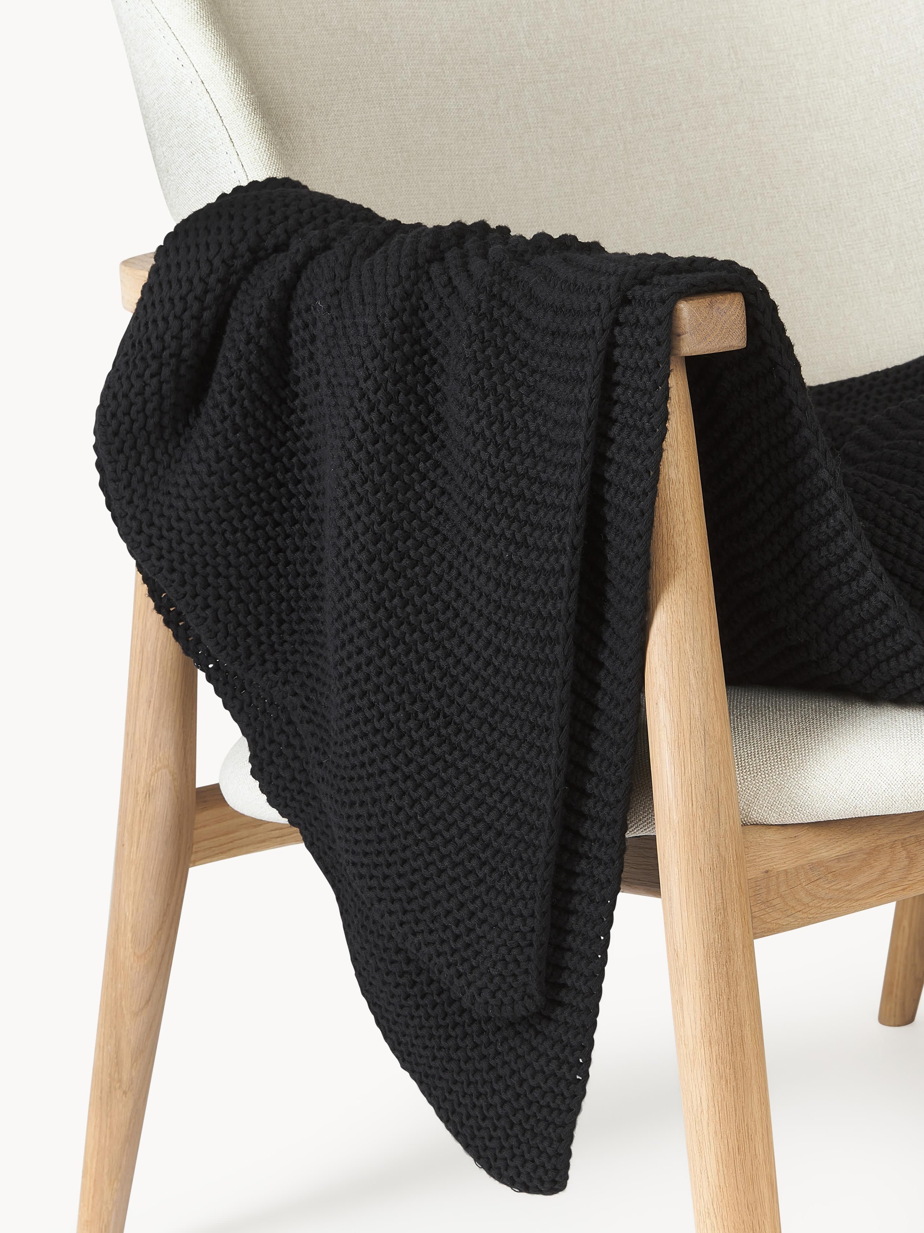 Strickdecke Adalyn aus Bio-Baumwolle