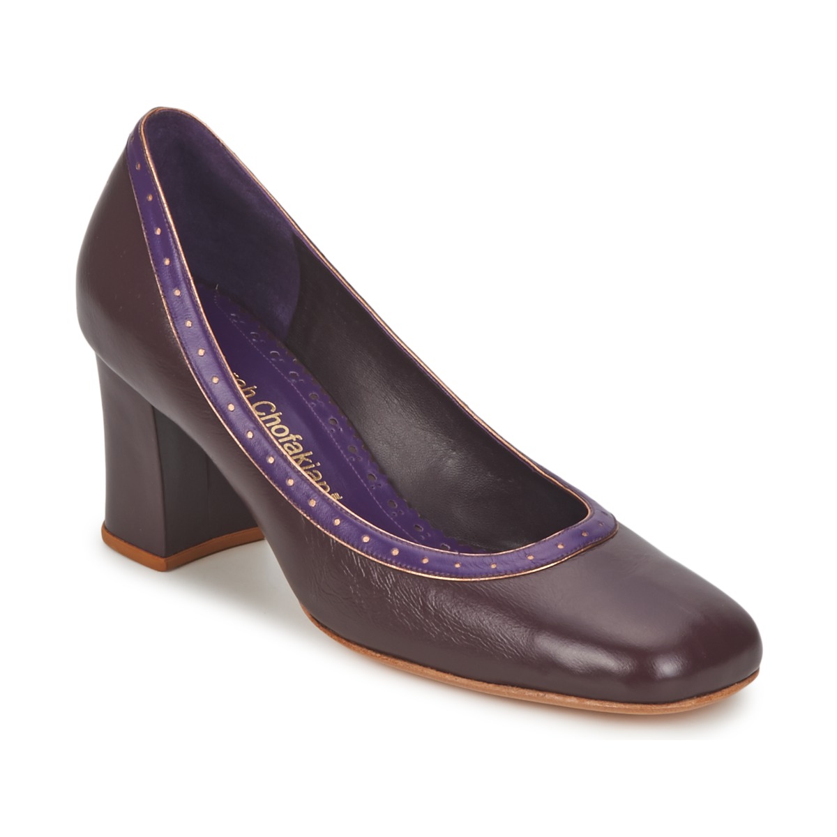 Sarah Chofakian - SHOE HAT - Brown
