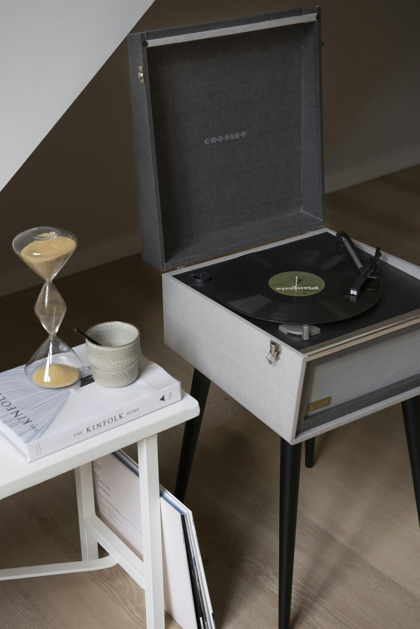 BERMUDA - Platine vinyle gris