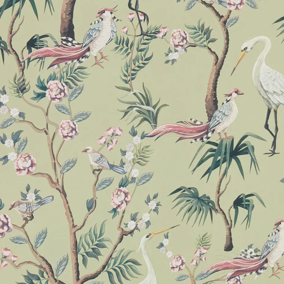 Kwantum Vliesbehang | Behang Emma  Groen