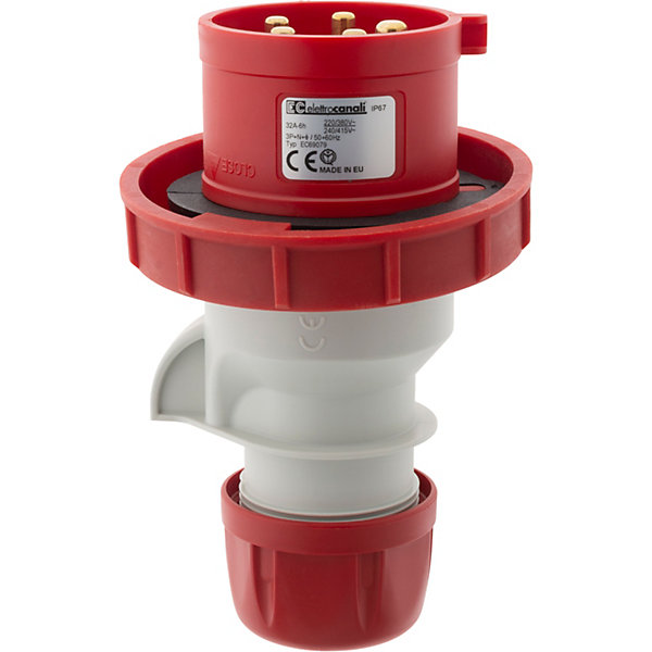 Fiche mâle IEC309 3P N T 16A - Zenitech
