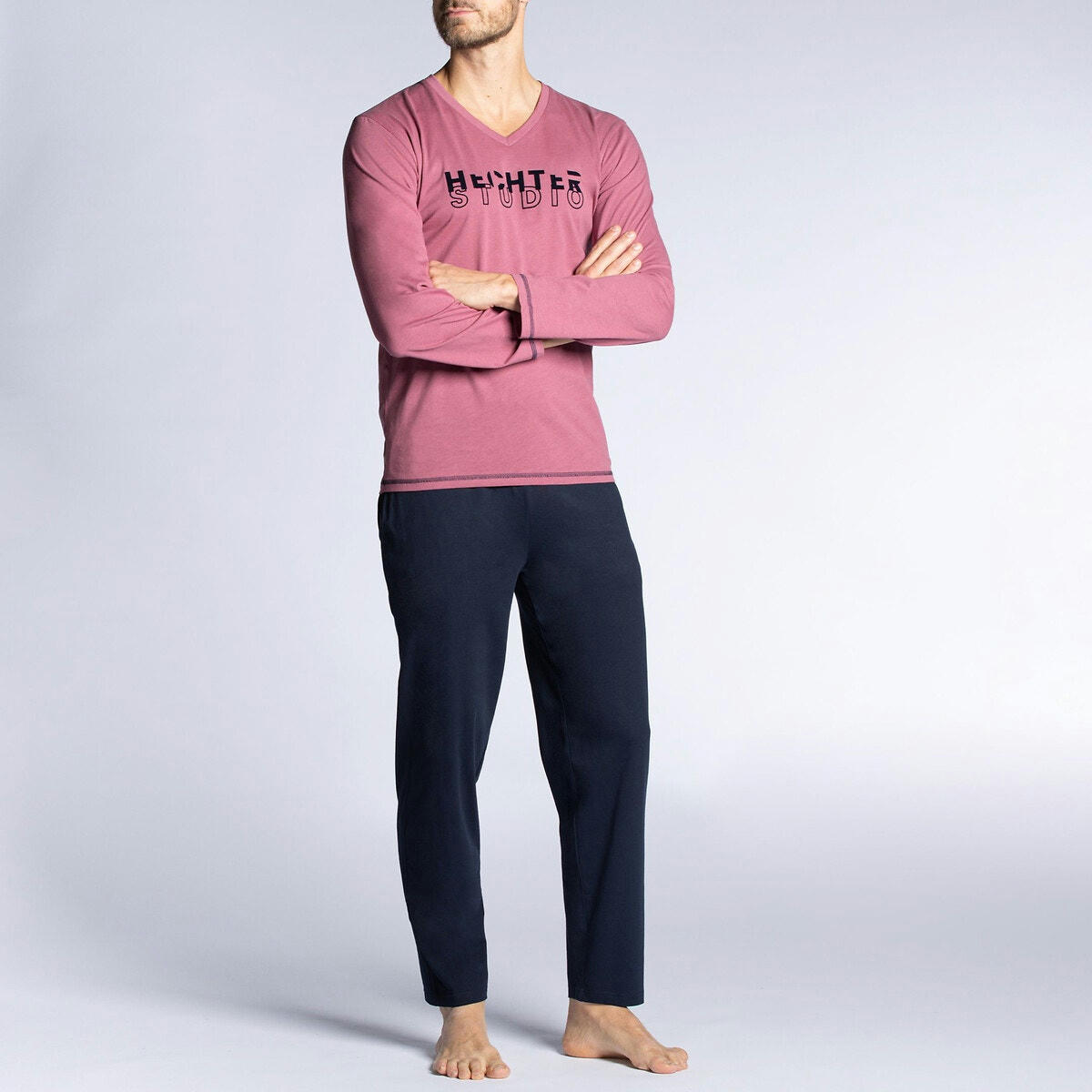 Pyjama long avec logo