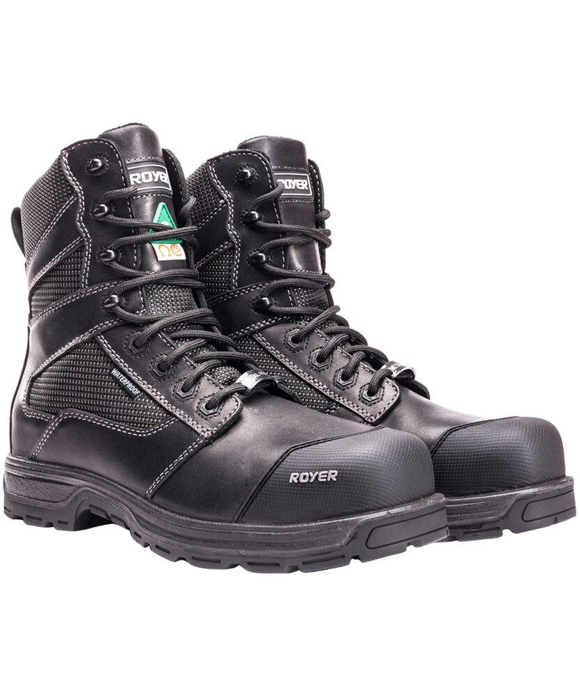 L.P. Royer Men's Agility Arctic Grip 8 inch Composite Toe Composite Plate Work Boot