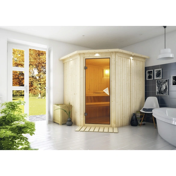 Sauna »Talsen«, für 3 Personen, ohne Ofen