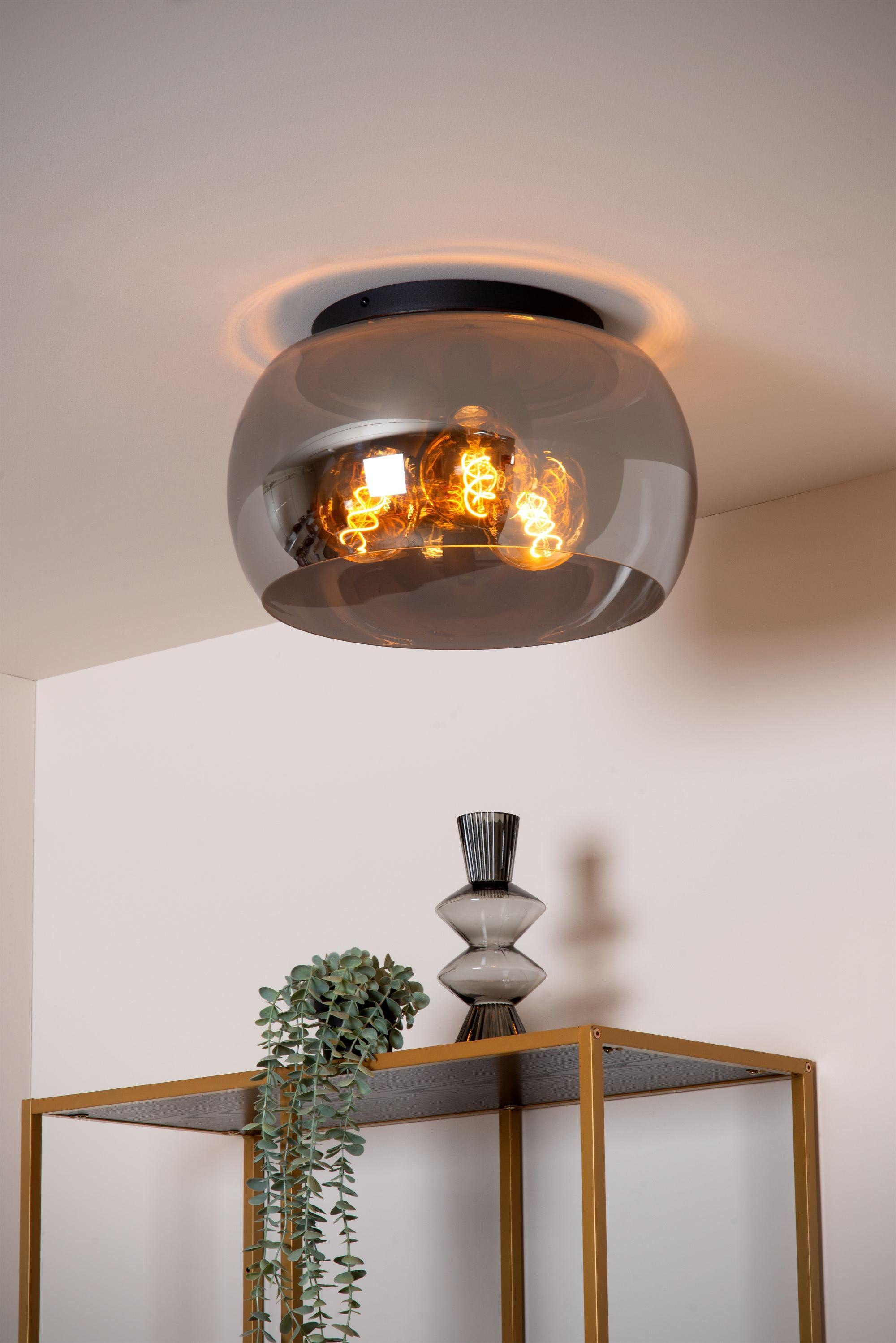Olivia plafondlamp Ø40 fumé