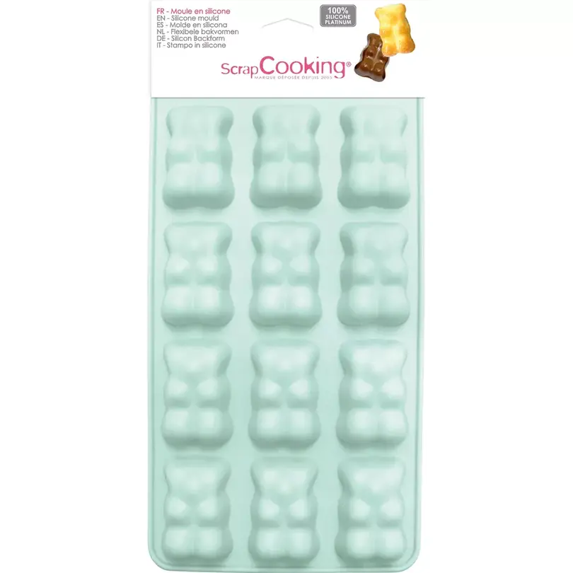 Silikonform Gummibären