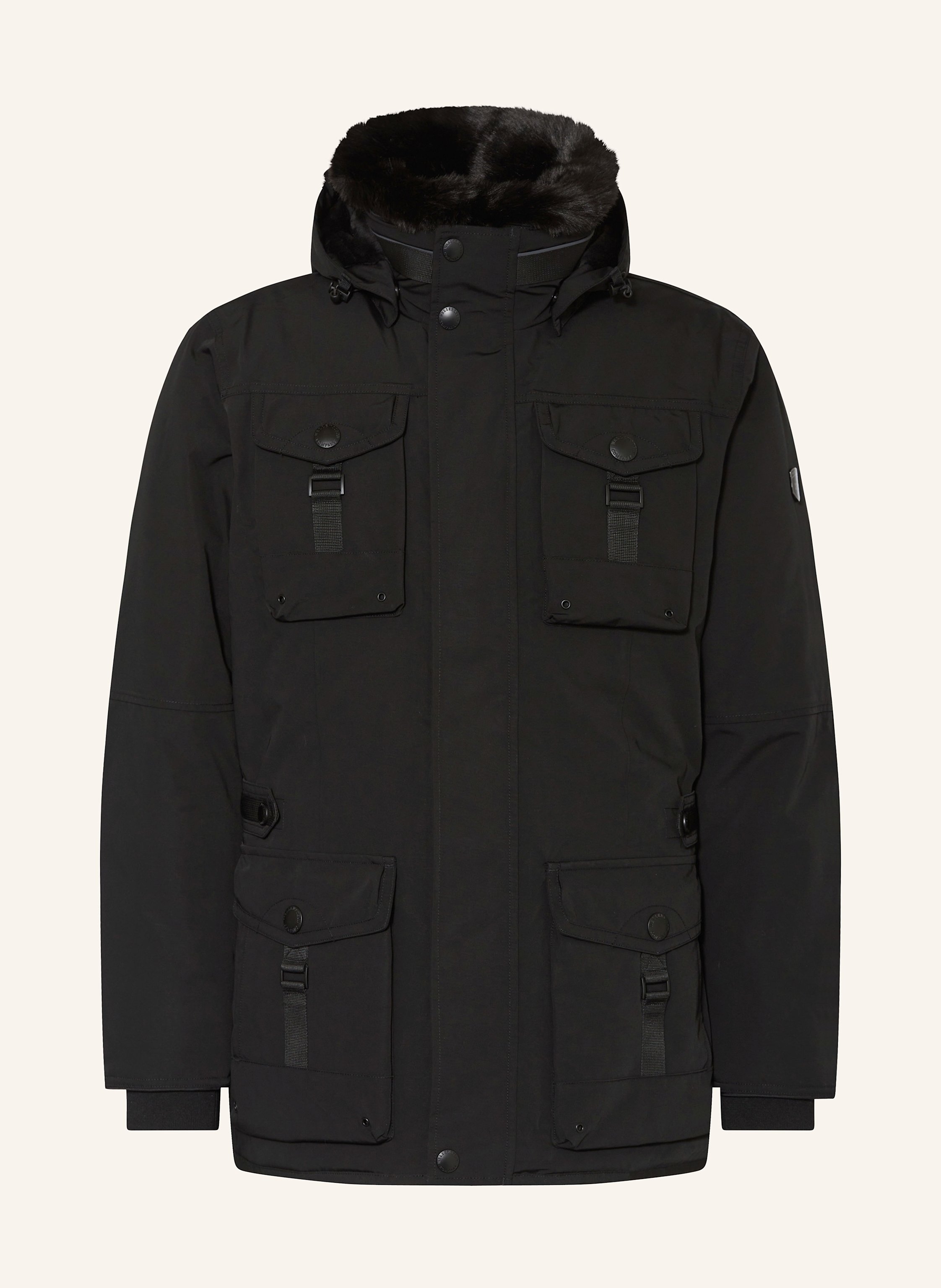 WELLENSTEYN Jacke mit abnehmbarer Kapuze und Kunstfell