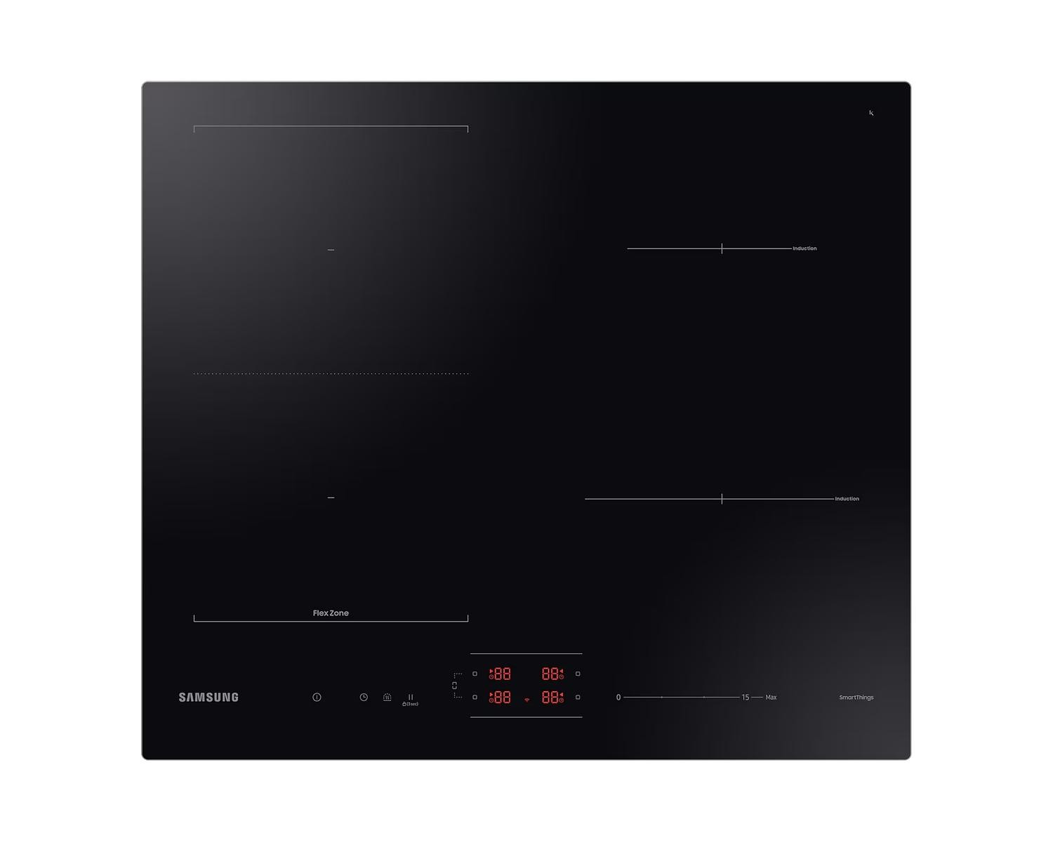 Płyta indukcyjna Samsung NZ64B5046FK 59 cm czarne szkło