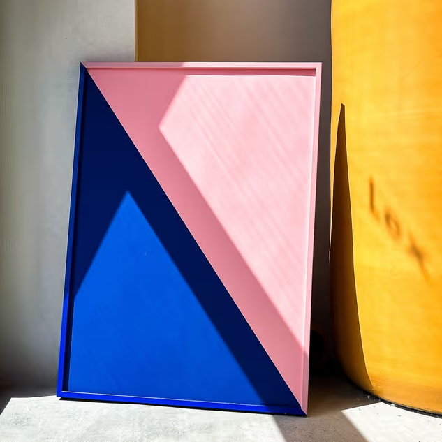 Paper Collective Frame Lijst 30 x 40 cm - Pink / Blue
