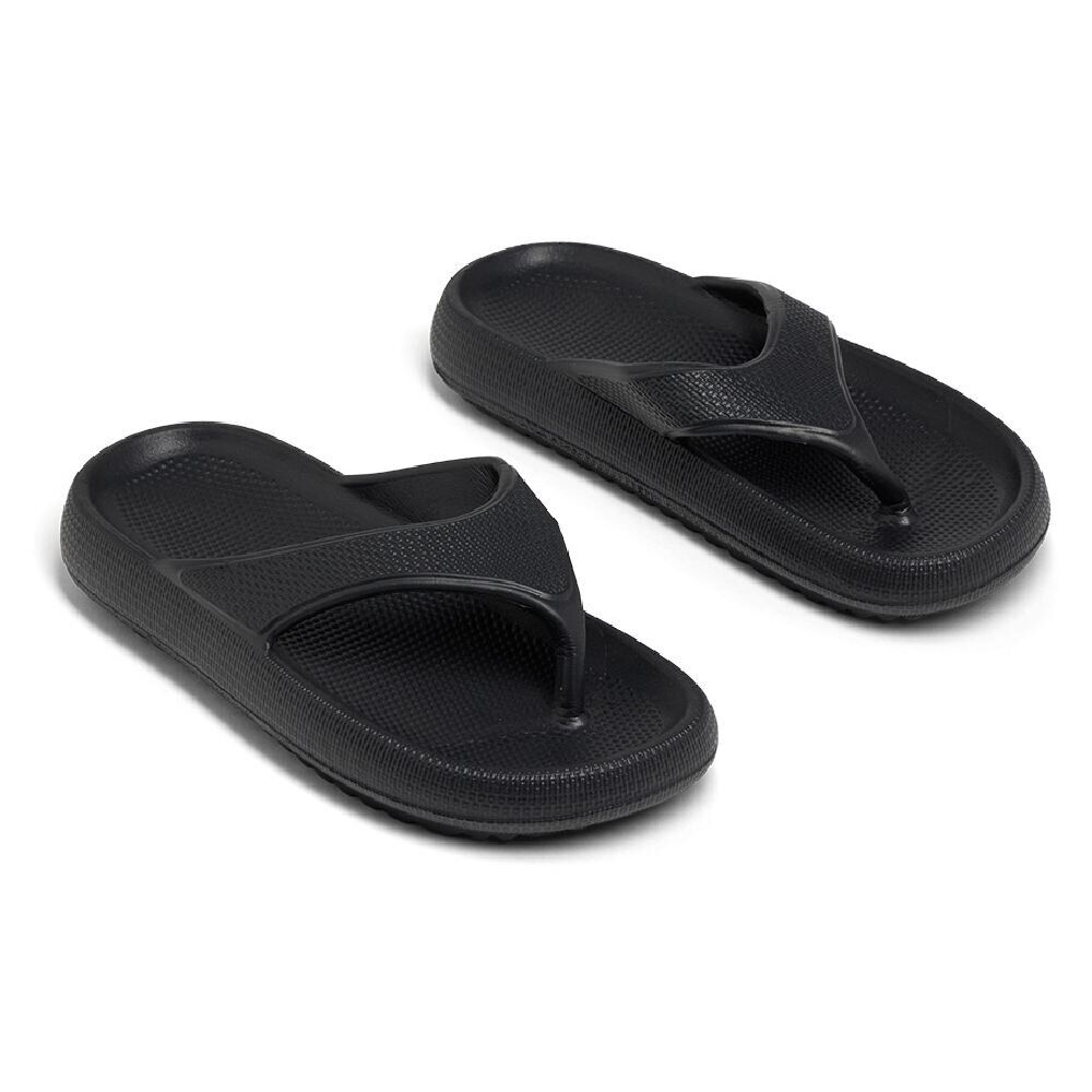 Tongs caoutchouc noir 40/41