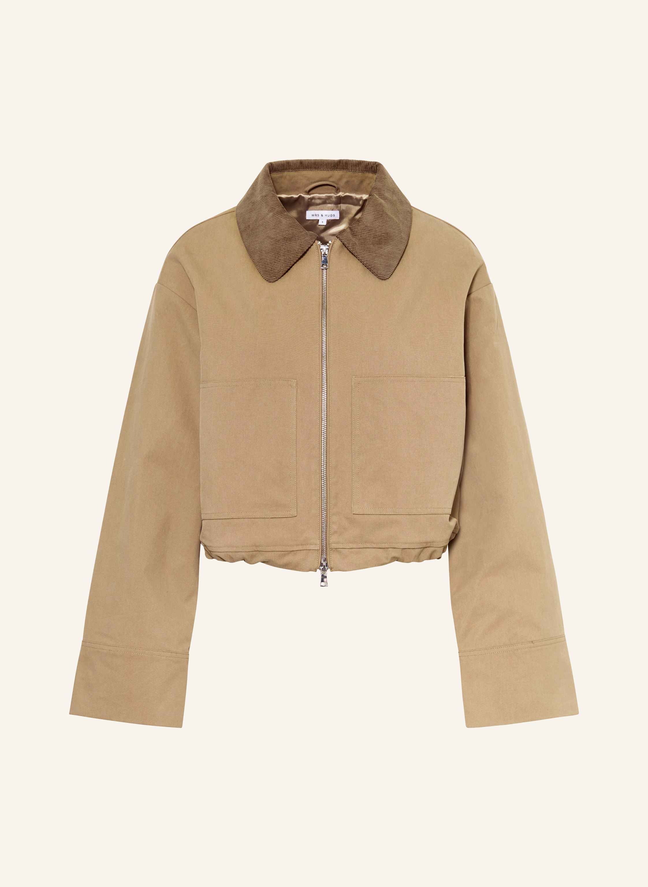 MRS & HUGS Kastenjacke mit Cord