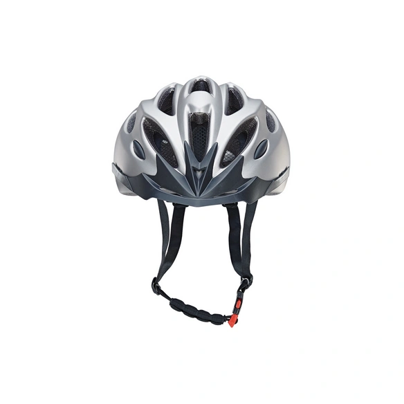 Fahrradhelm, Inmold, Größe: 58-61 cm, silber-grau