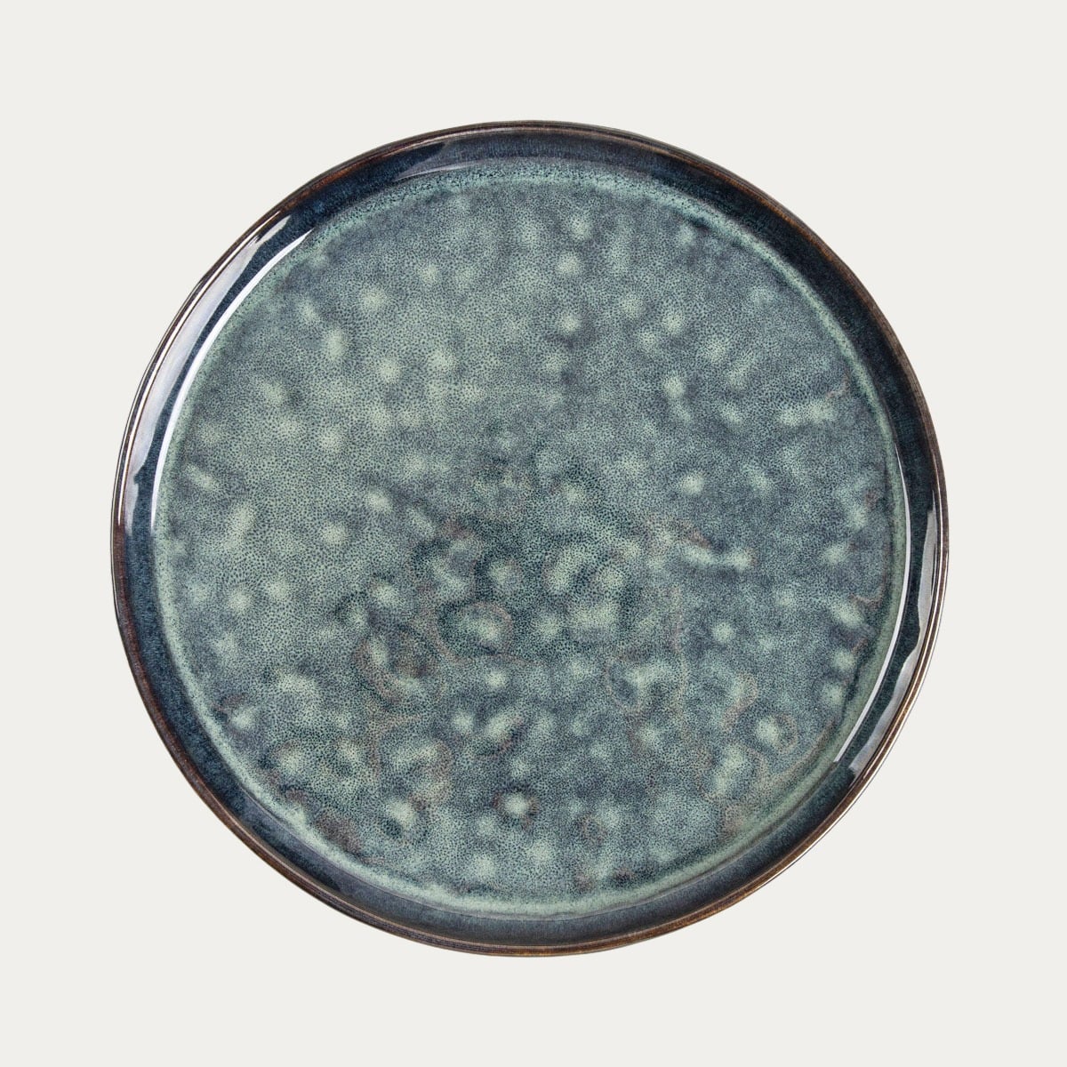 Talerz MIDO obiadowy turkusowy 27 cm