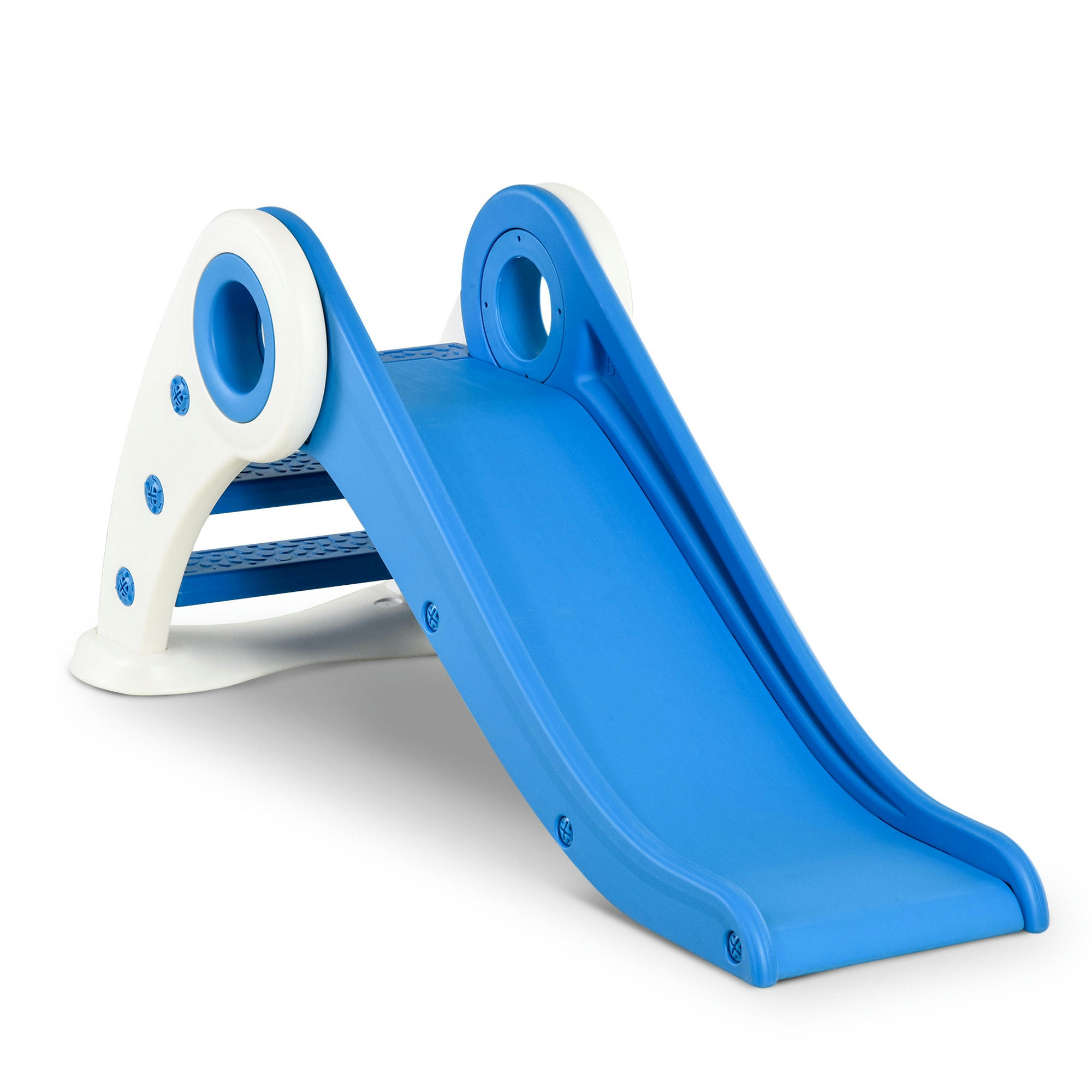 - Toboggan enfant pliable bleu