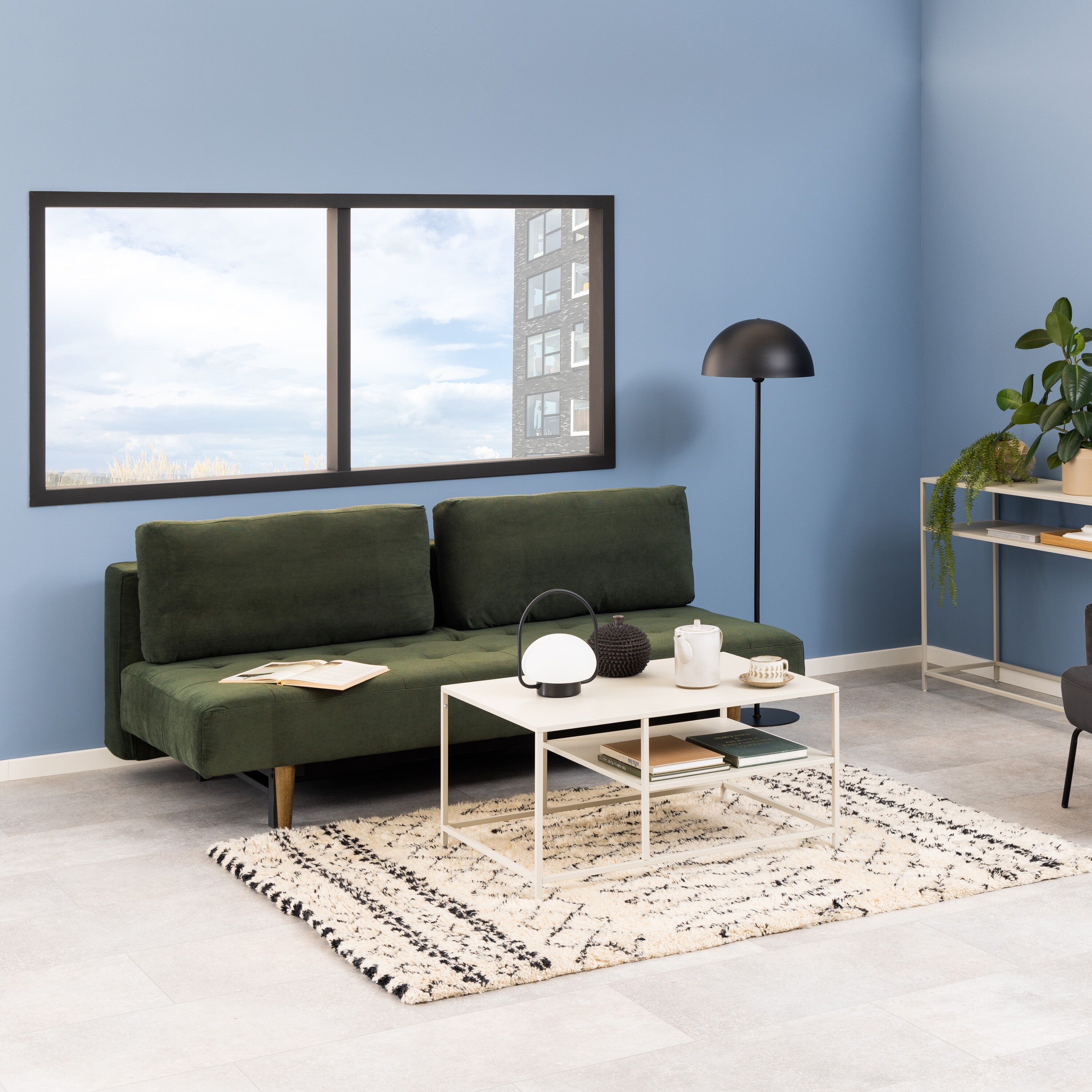 by fonQ Jules Slaapbank - Donkergroen