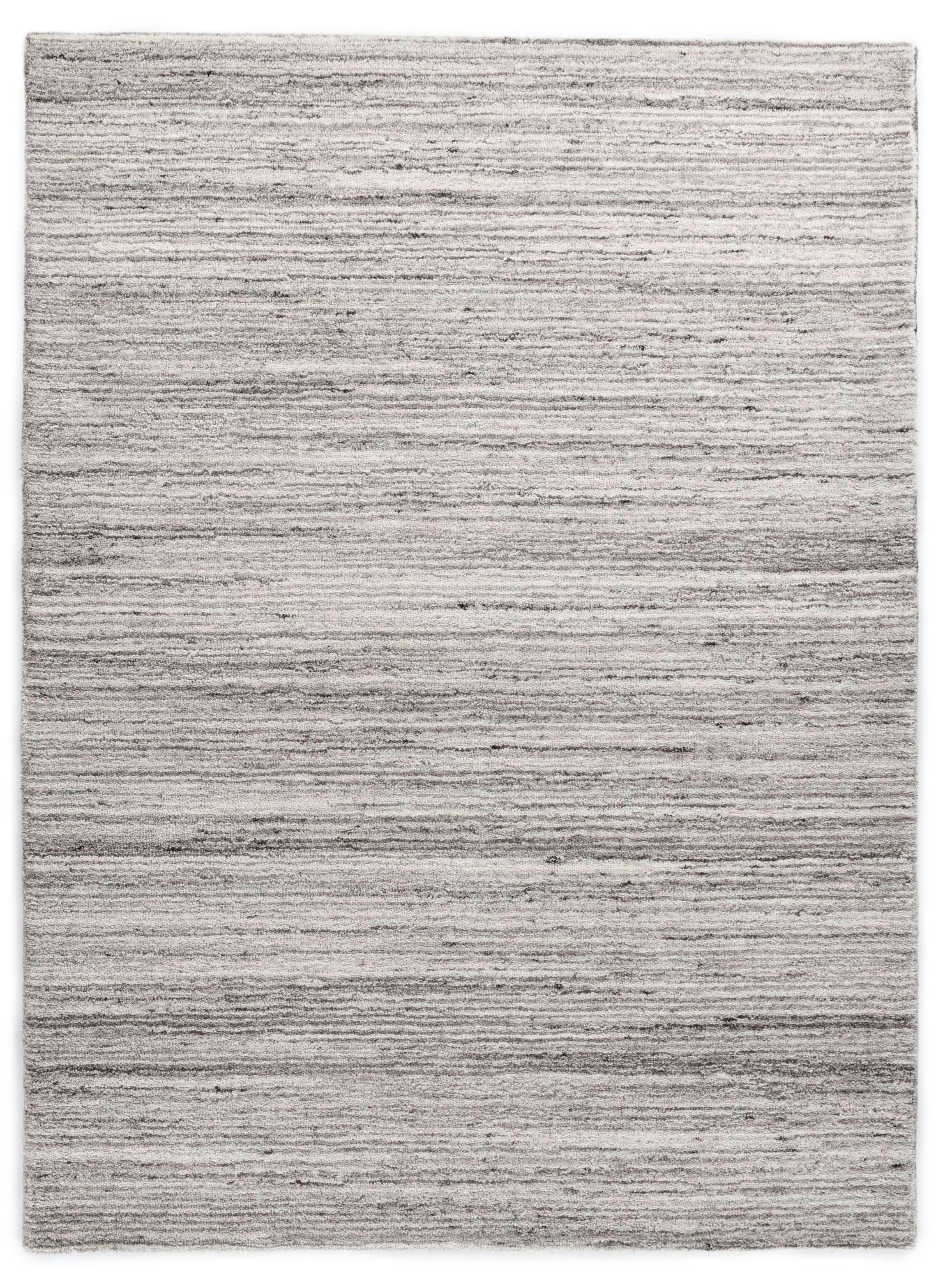 ROYAL BERBER - Tapis berbère en laine naturelle - gris 90x160 cm