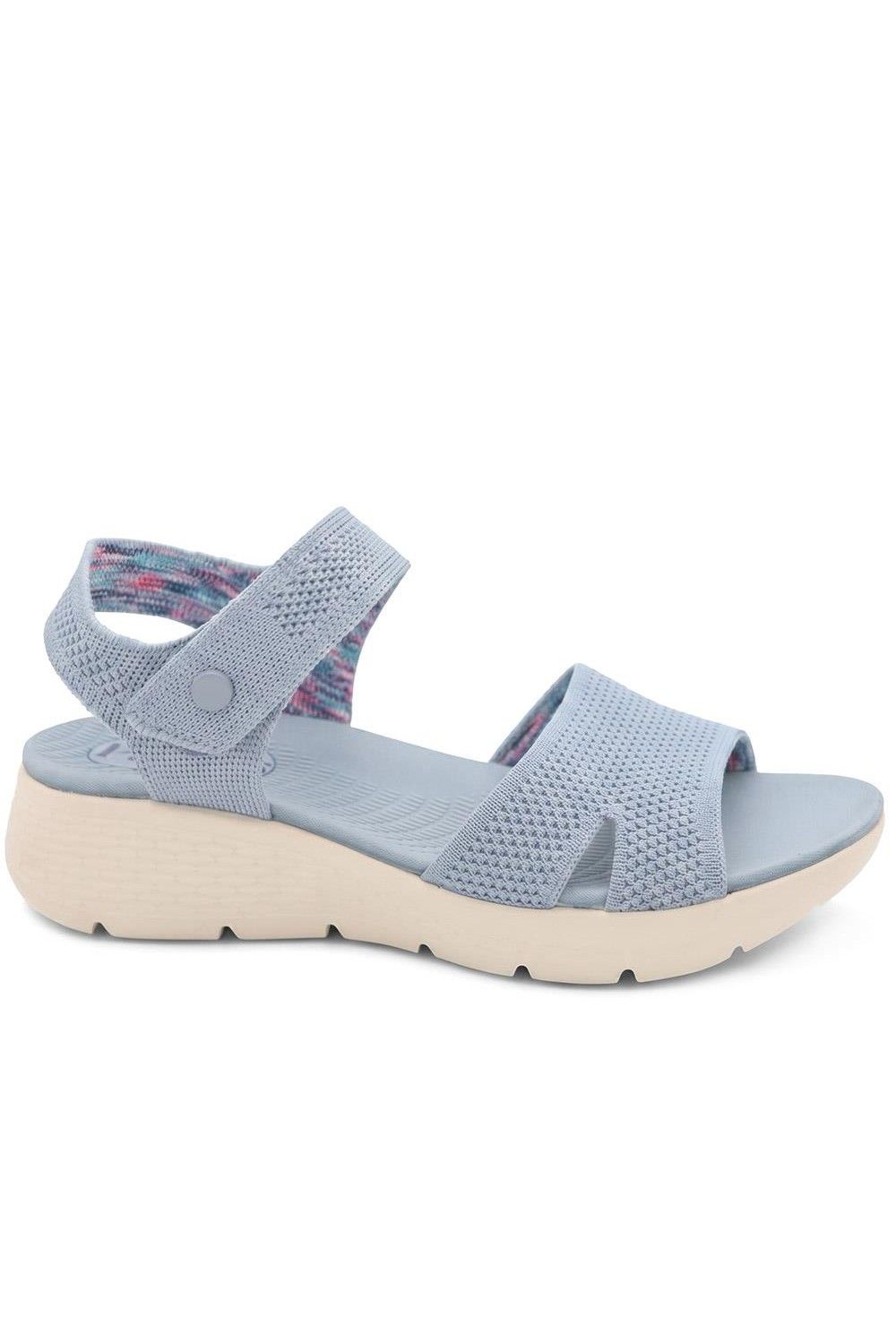 Pavers Pop Fasten Active Wedge Heel Sandals