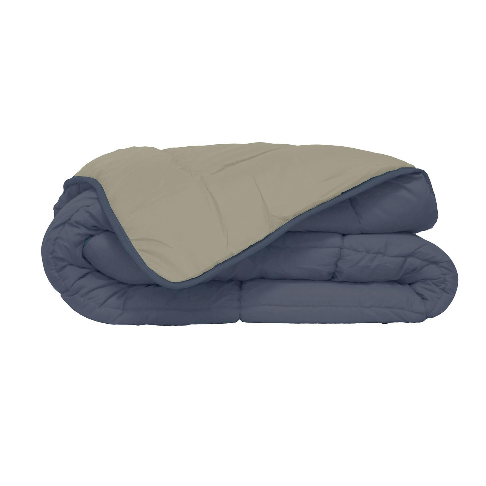 - Couette d'été en microfibre bicolore