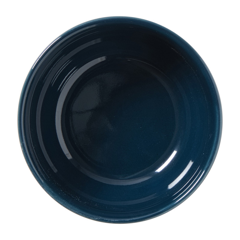 Hugo Kennis schaaltje - blauw/wit - &Oslash;9 cm