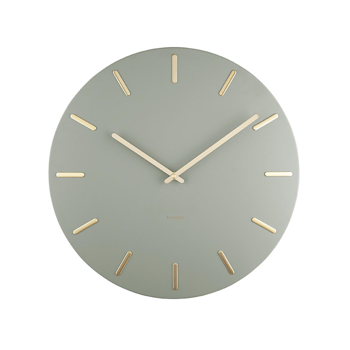 Karlsson wandklok Charm - groen - Ø45cm