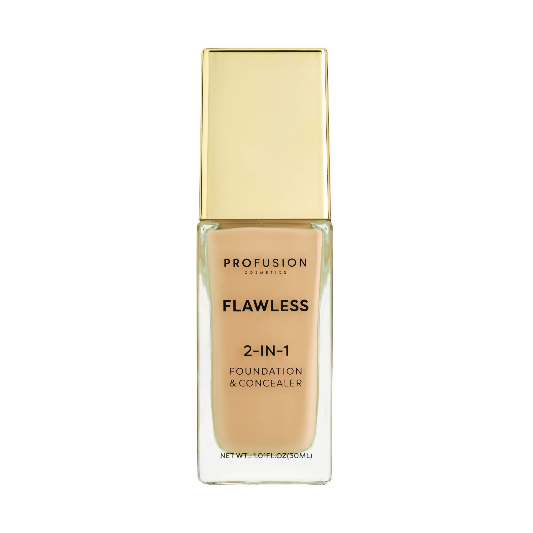 Profusion Cosmetics Flawless 2-in-1 Foundation & Concealer Golden Beige