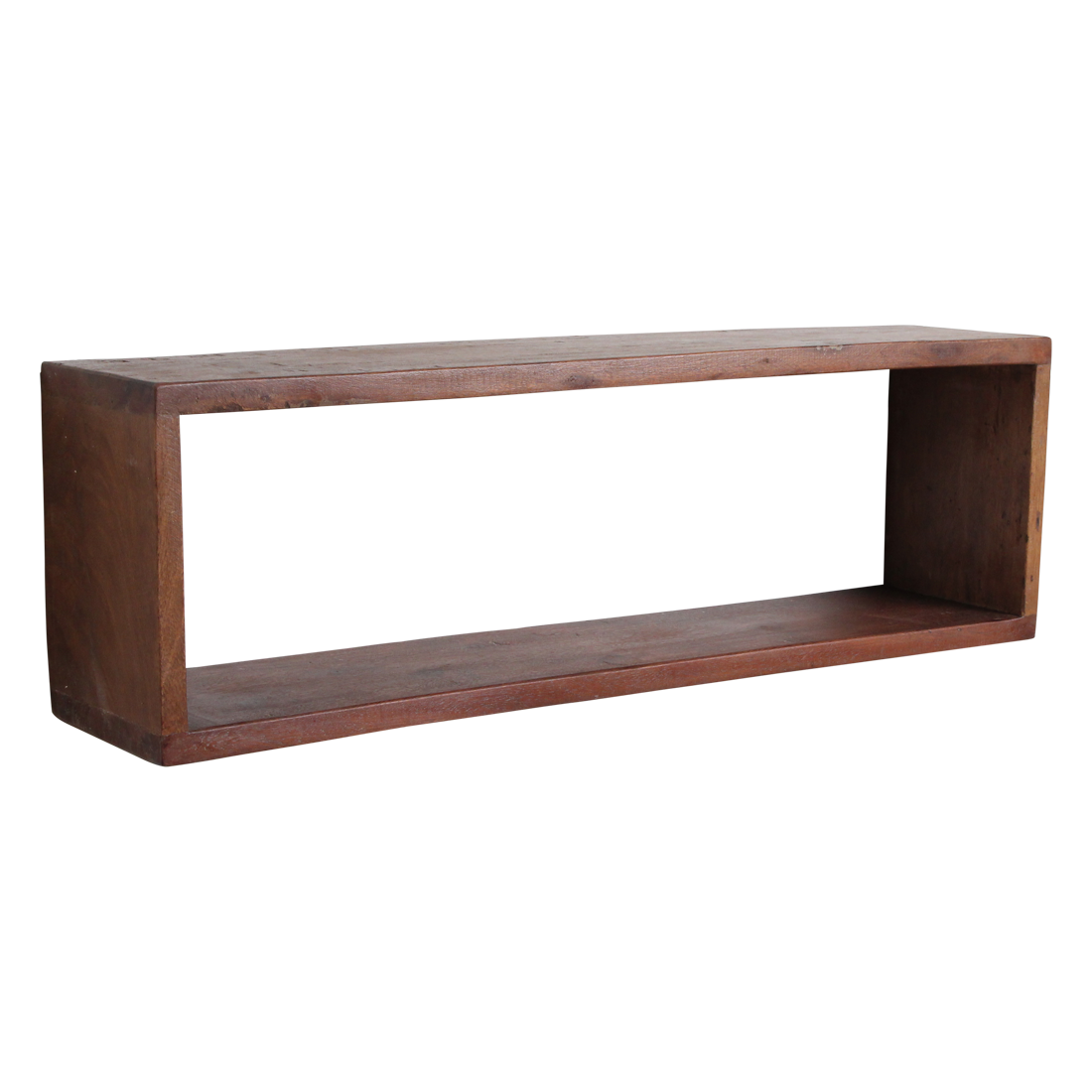 Raw Materials open wandplank - FSC-gerecycled hout - 70x15x22 cm