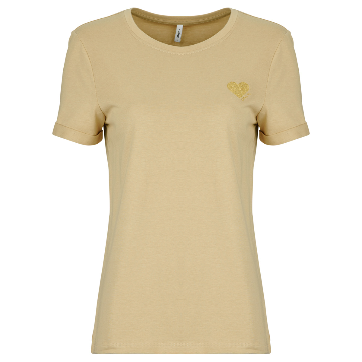 Only - ONLKITA S/S TOP - Brown