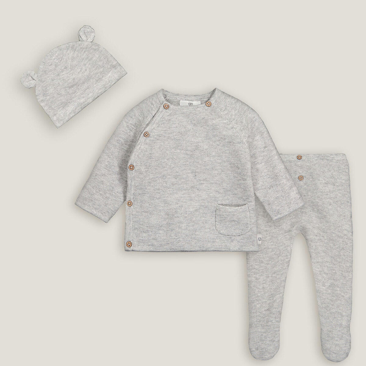 Ensemble 3 pièces en tricot