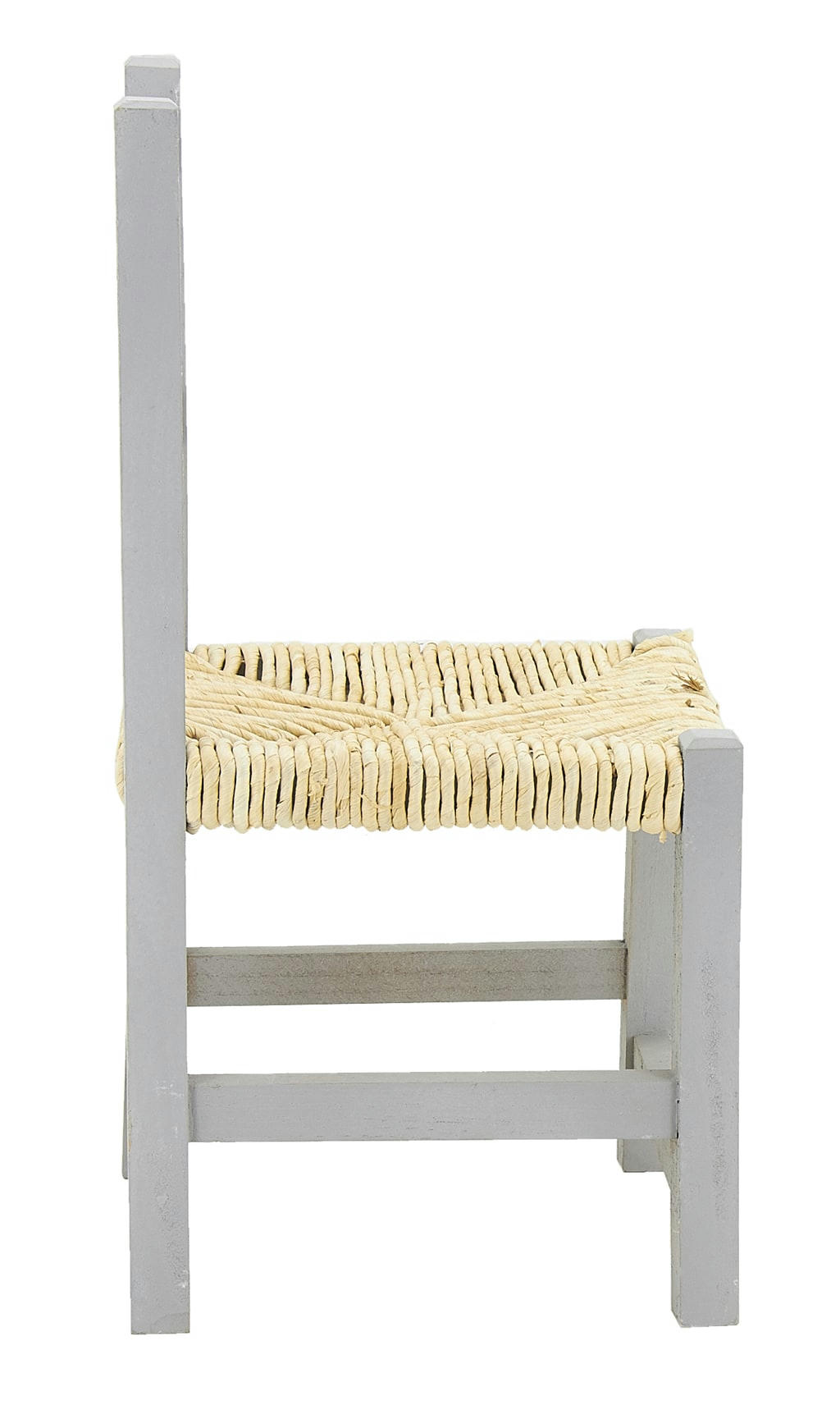- Chaise enfant en bois gris