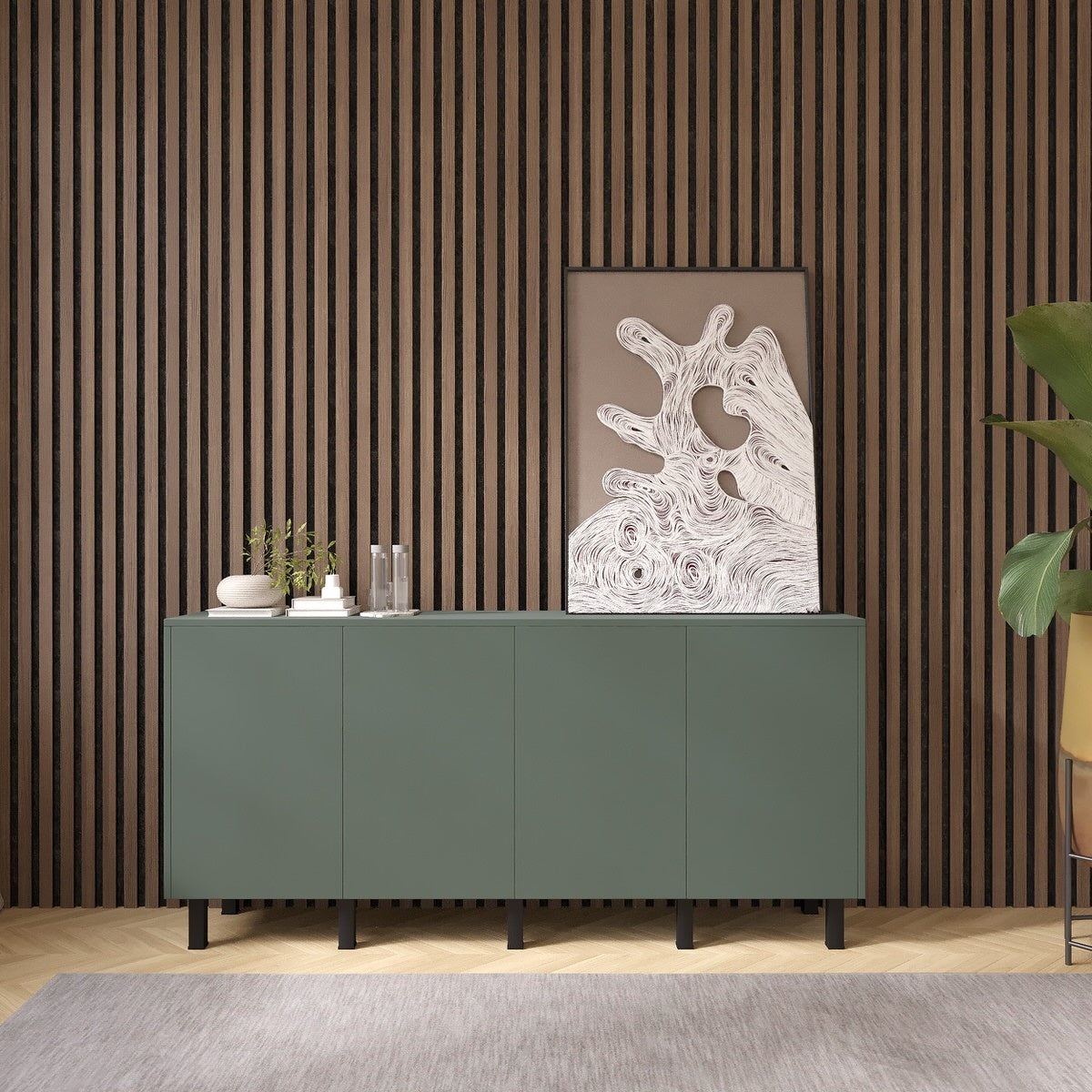 Artego Design Pastell Ayaya 183 cm Dressoir Eucalyptus