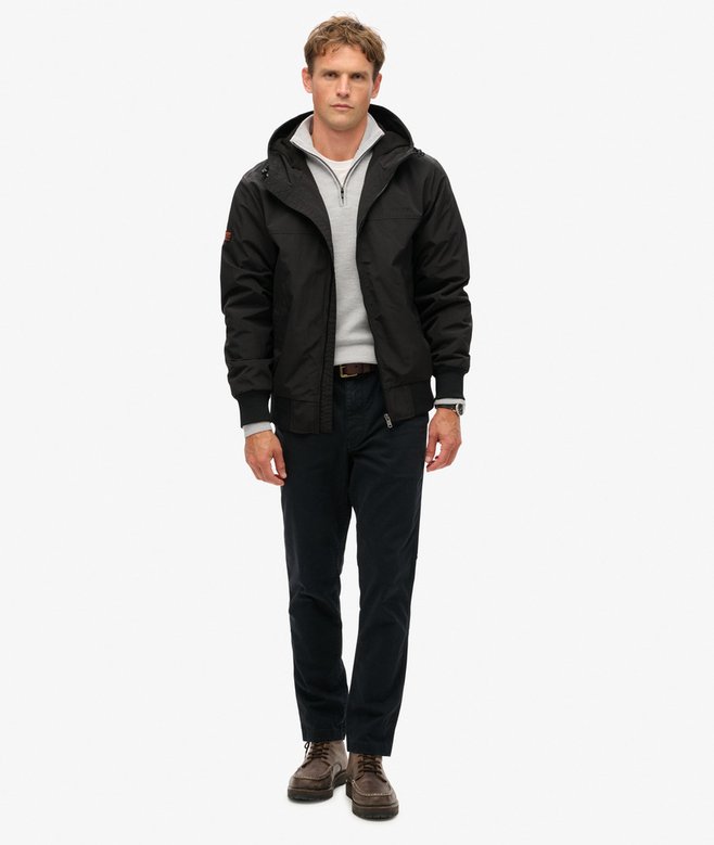 Surplus Nylon Hooded Bomber Jacket