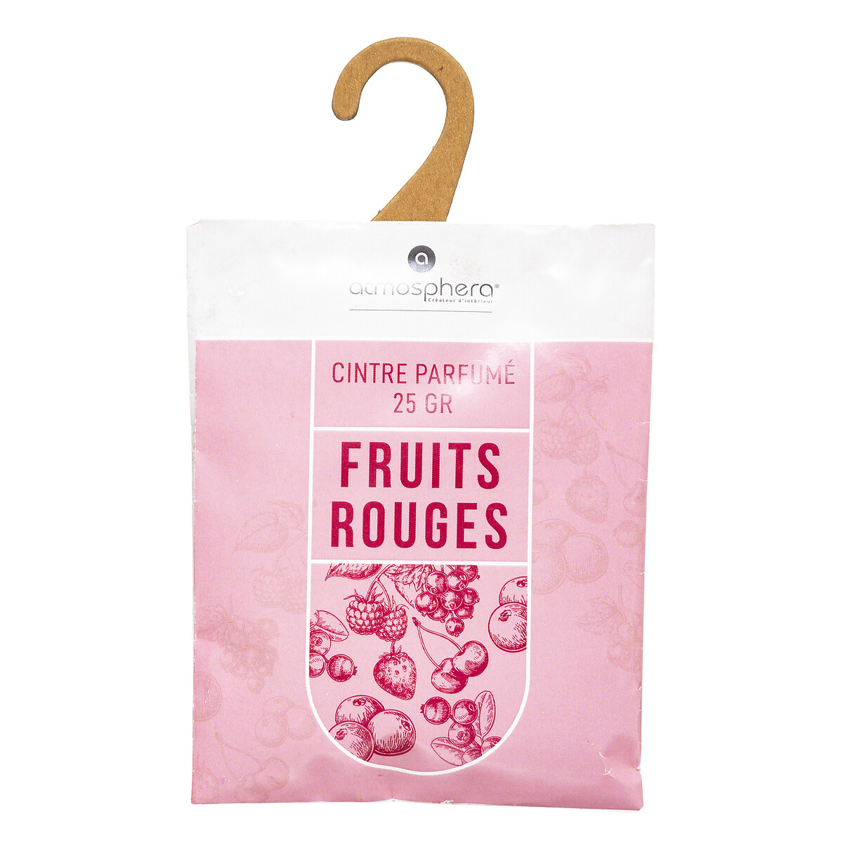Set of 3 scented hangers Red berries, 25g