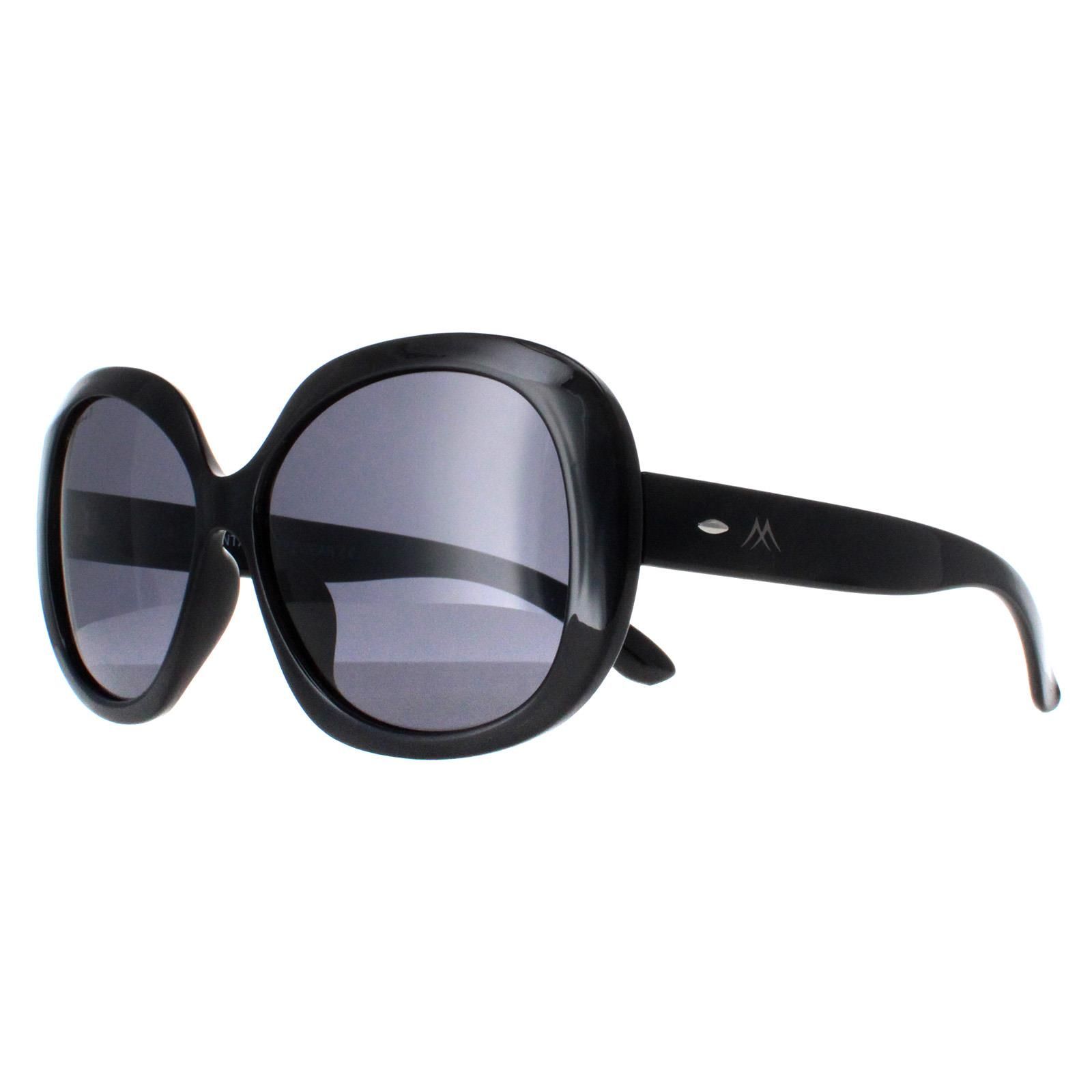 montana Butterfly Shiny Black Smoke Polarized MP63