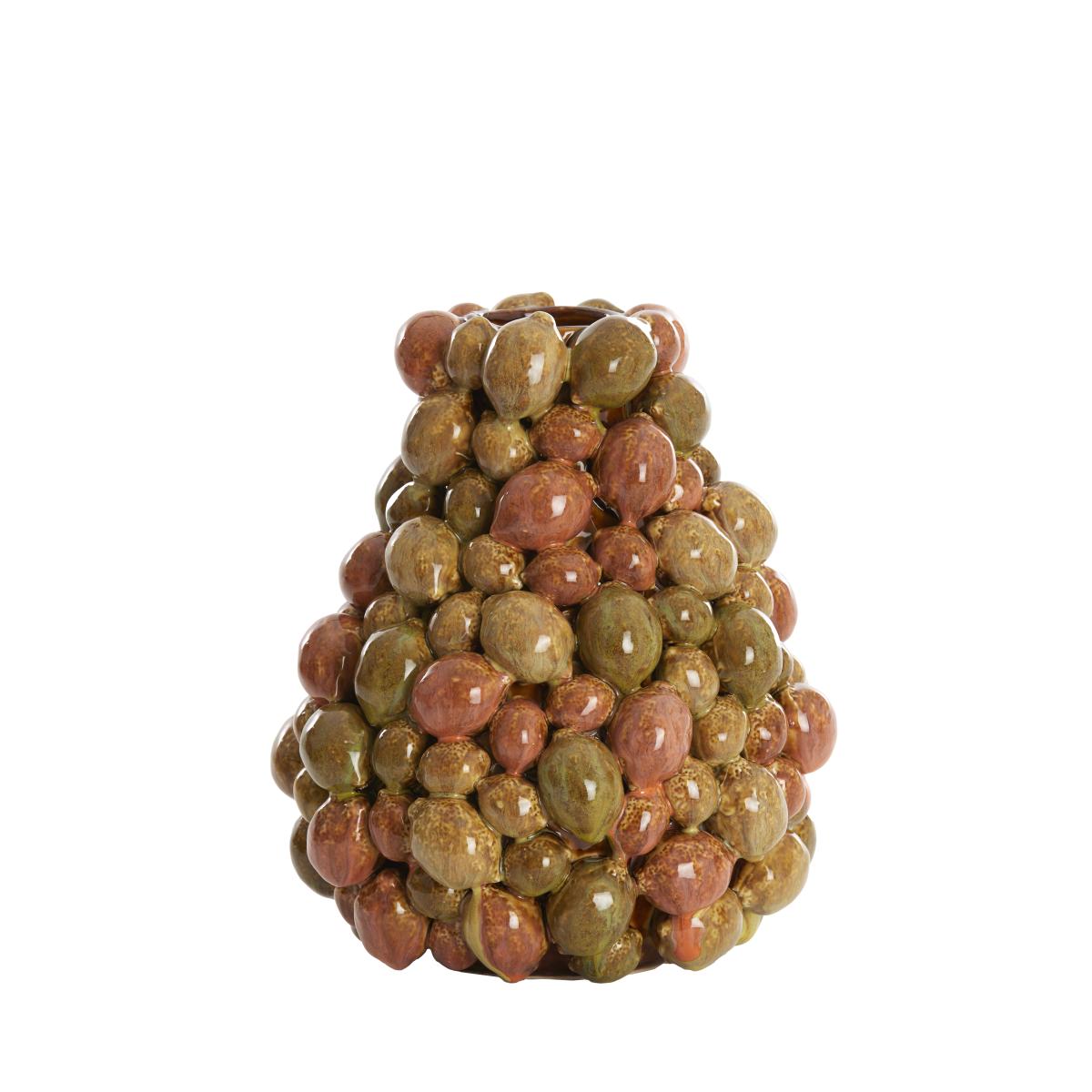 Light & Living - Citrus vaas deco Ø23x27 cm - keramiek