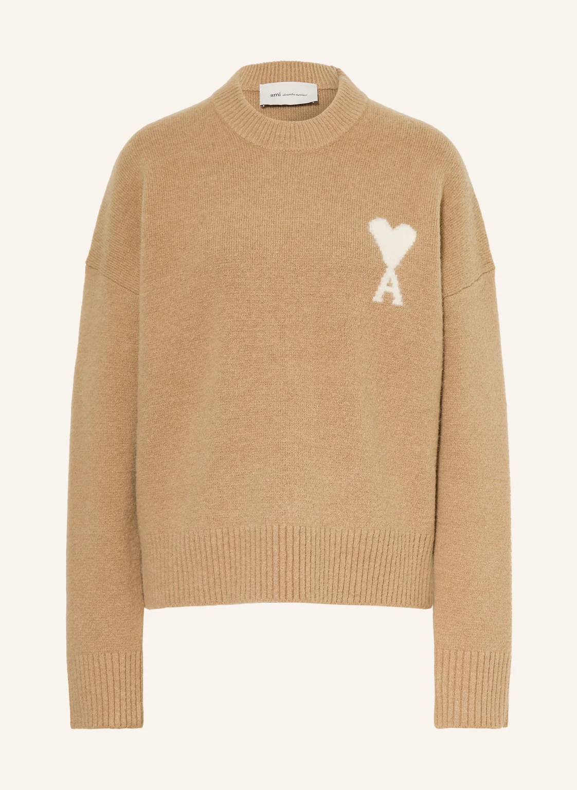Ami Paris Pullover mit Alpaka