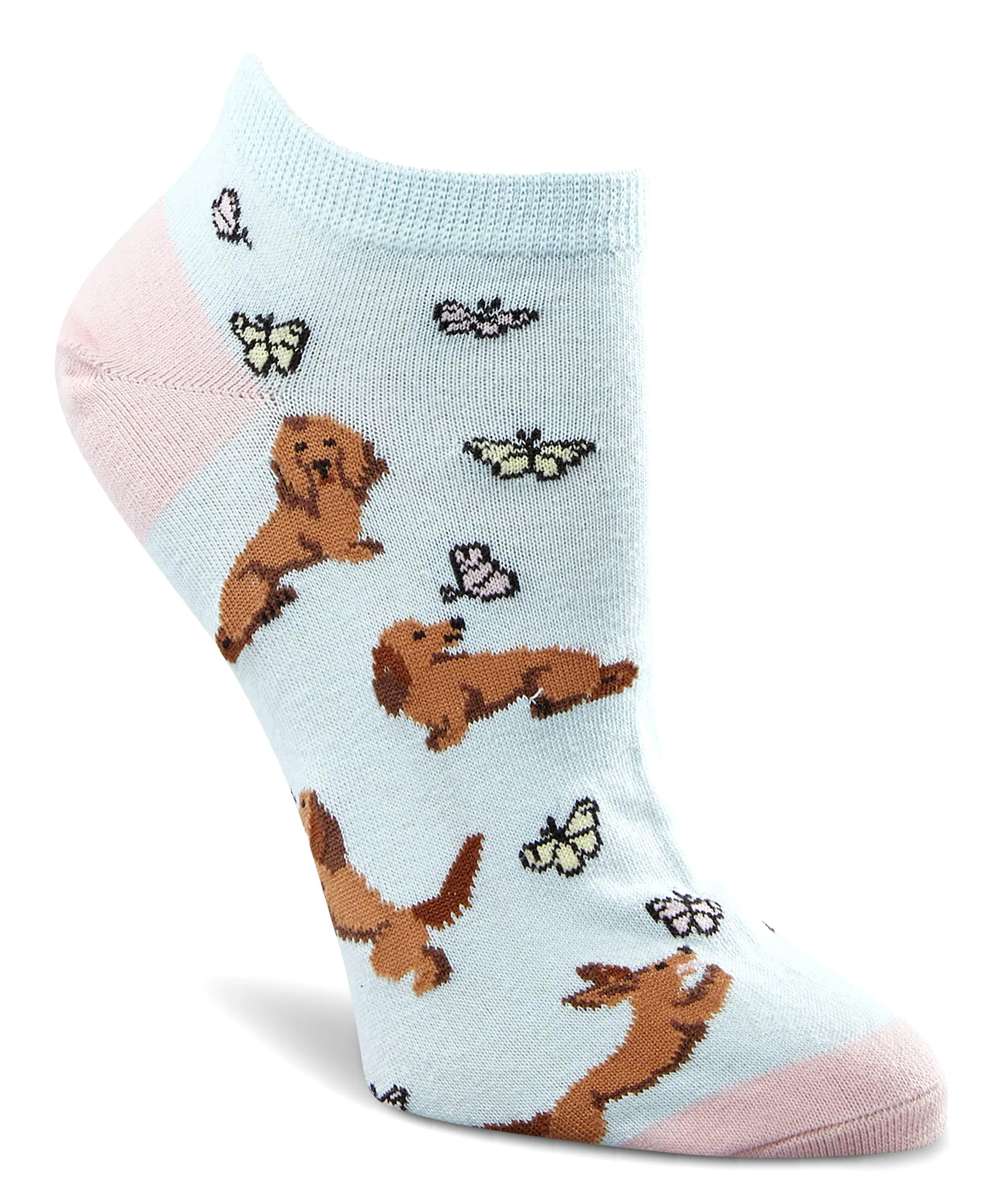 Denver Hayes Women's Patterned Low Cut Socks
