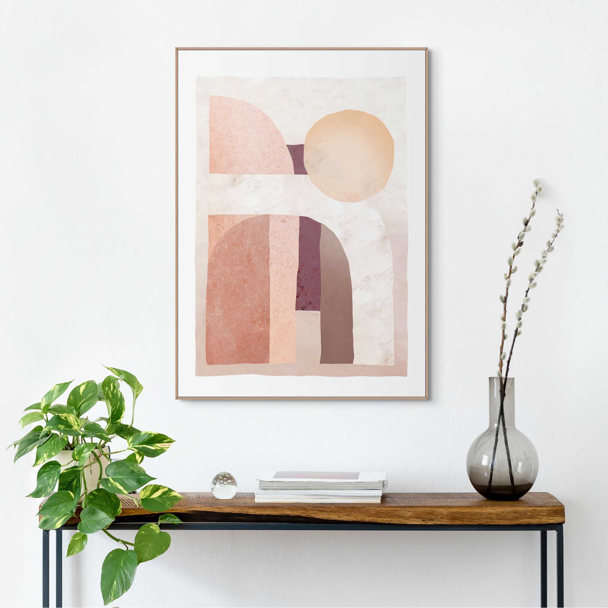 Reinders - Sunny Arches - Schilderij 70x50cm Hout