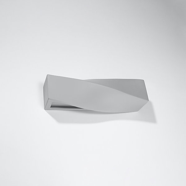 Applique en céramique/verre 1 ampoule 3000K - 42x12x14cm Sollux