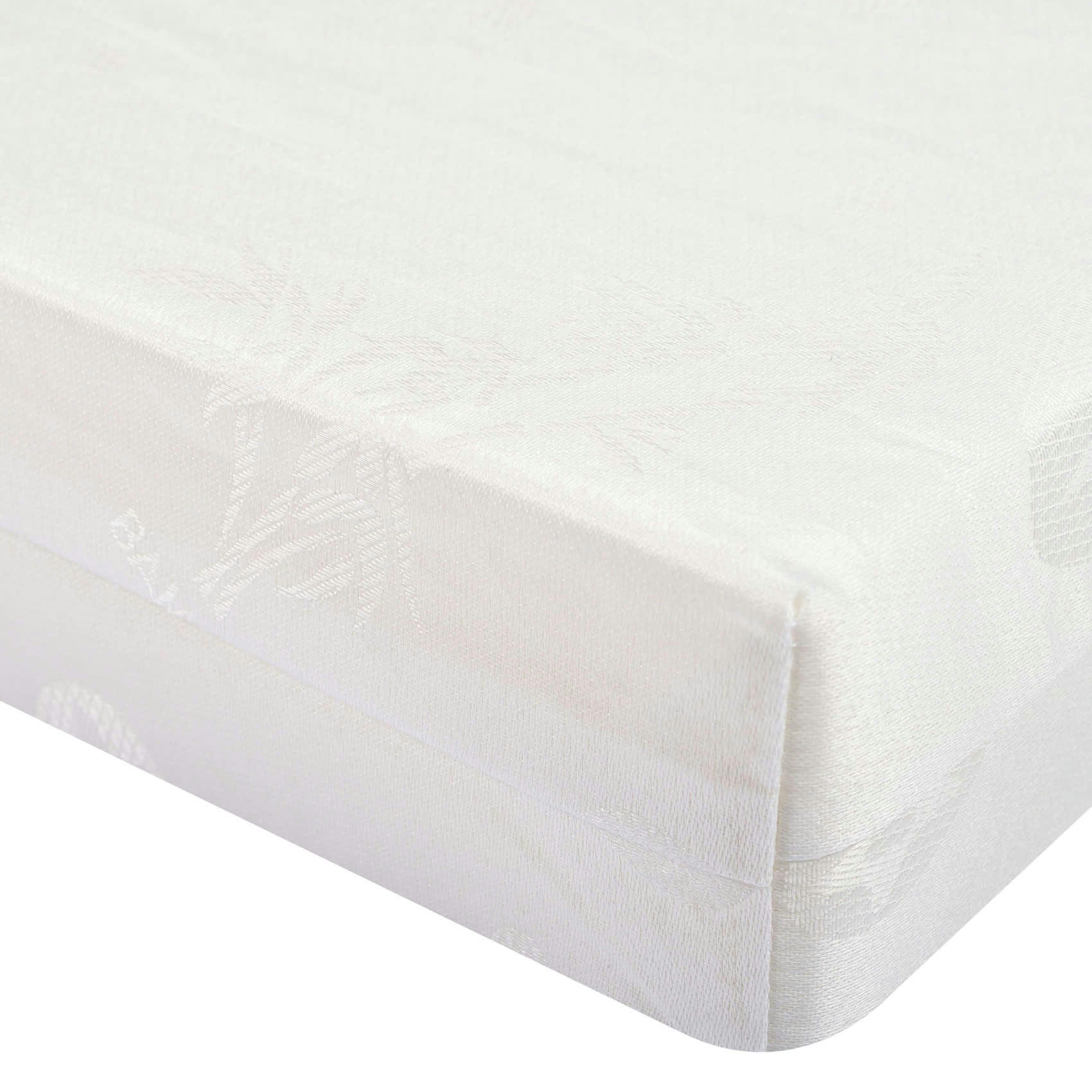 - Matelas bébé en viscose de bambou ecru 100x50x10